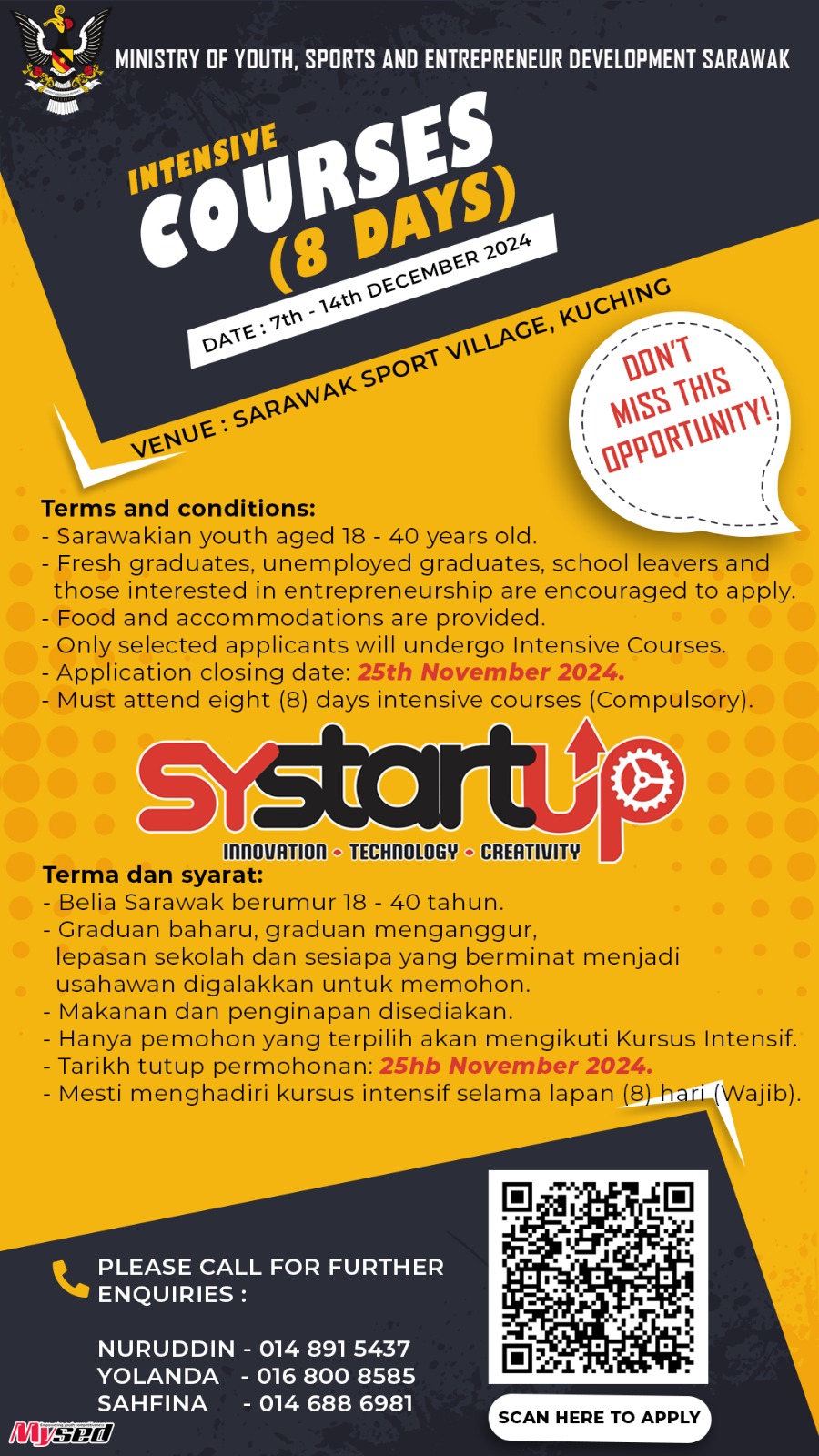 SARAWAK YOUTH STARTUP