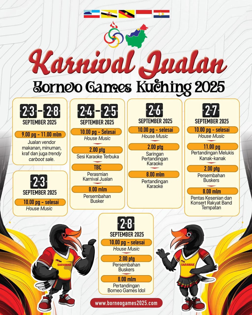 BORNEO GAMES KUCHING 2025 SALES CARNIVAL