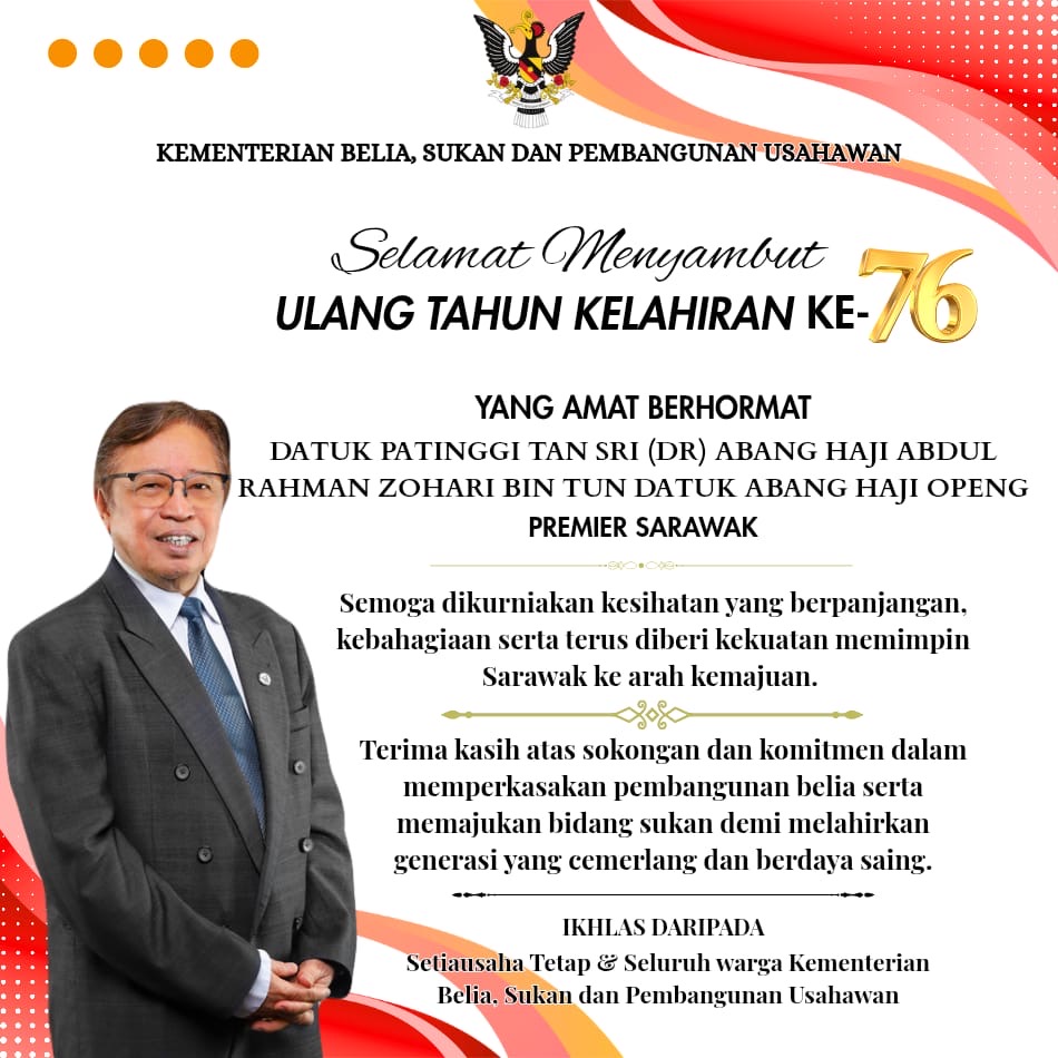Selamat Ulang Tahun Kelahiran Premier